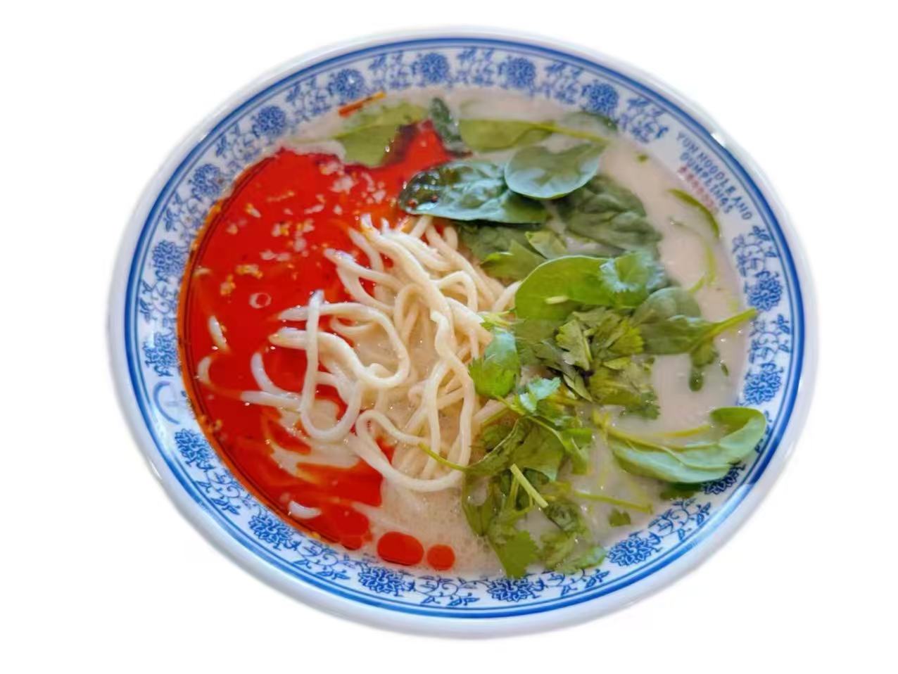 红油麻酱牛汤面